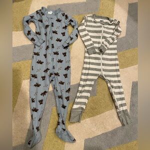 Pair of onesie jammies